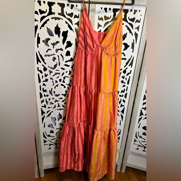 Farm Rio x Anthropologie Striped Maxi Dress - Picture 5 of 9